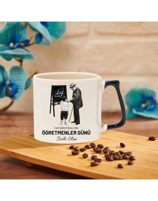 Öğretmenler Günü Baskılı Kupa Bardak