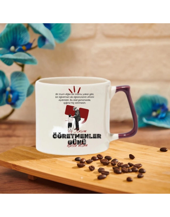 Öğretmenler Günü Baskılı Kupa Bardak