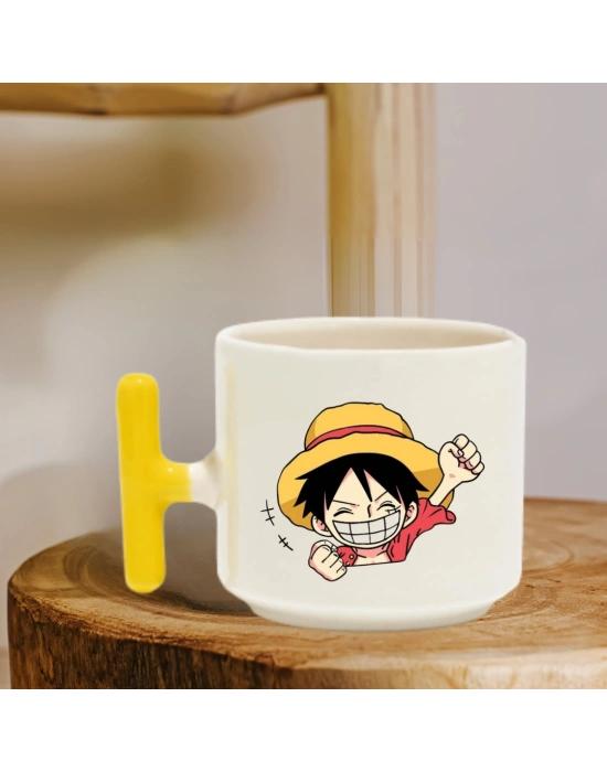 One Pice Luffy Baskılı Kupa Bardak