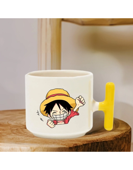 One Pice Luffy Baskılı Kupa Bardak