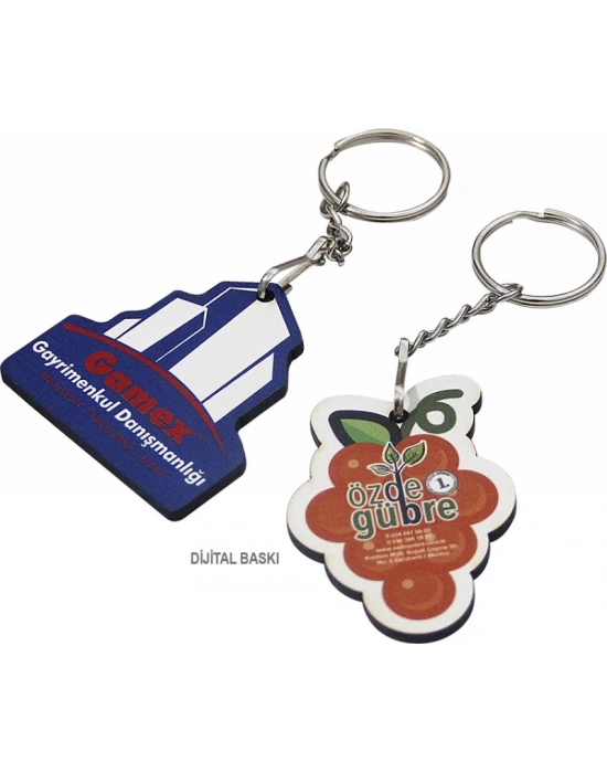 ÖZEL KESİM AHŞAP ANAHTARLIK