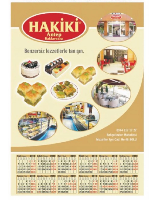 ÖZEL POSTER TAKVİM