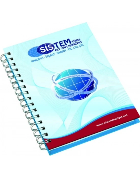 ÖZEL SPİRALLİ MUKAVVA SIVAMA KAPAK DEFTER