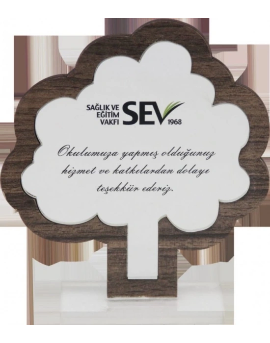 ÖZEL TASARIM  MDF-PLEKSİ PLAKET