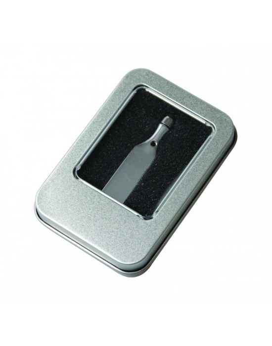 PENCERELİ METAL USB KUTU