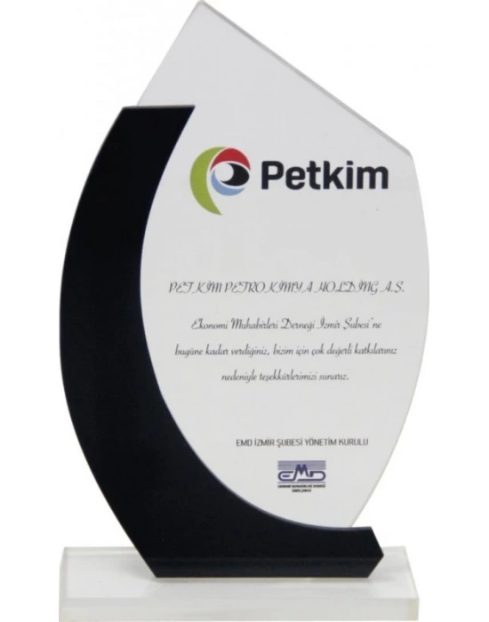 PESA PLEKSİ PLAKET