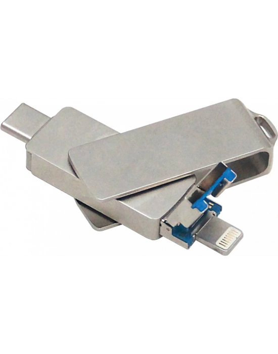 PLATO TYPE-C & IPHONE OTG USB BELLEK