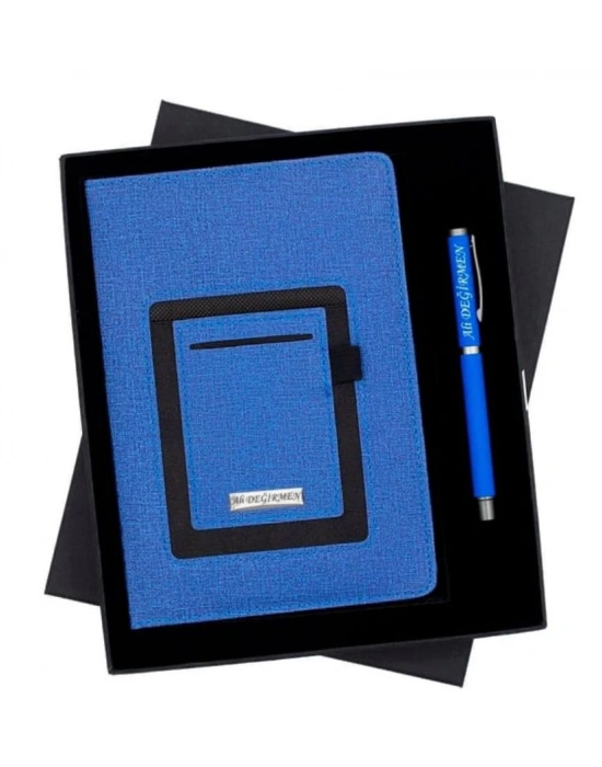 Promosyon Baskılı Tarihsiz Defter-Kalem Set