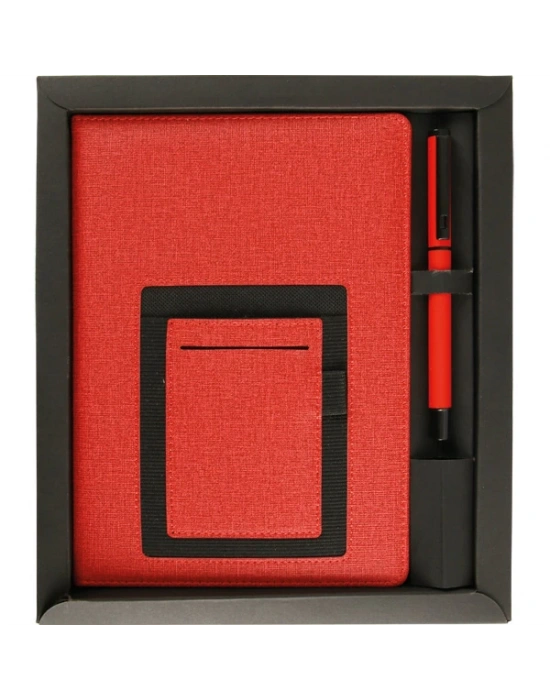 Promosyon Baskılı Tarihsiz Defter-Kalem Set