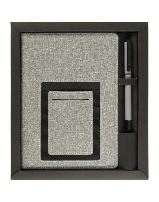 Promosyon Baskılı Tarihsiz Defter-Kalem Set