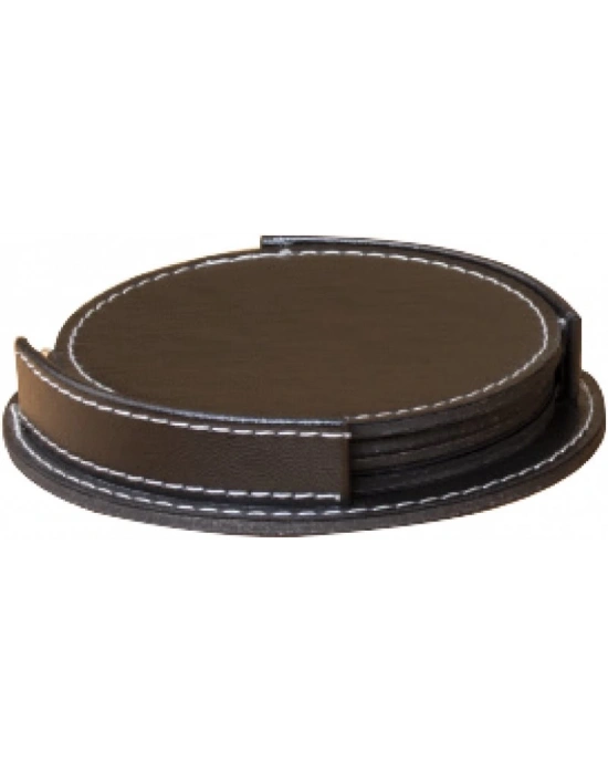 RENK DERİ BARDAK ALTLIĞI