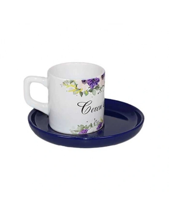 ROSSO TABAKLI TÜRK KAHVE FİNCANI