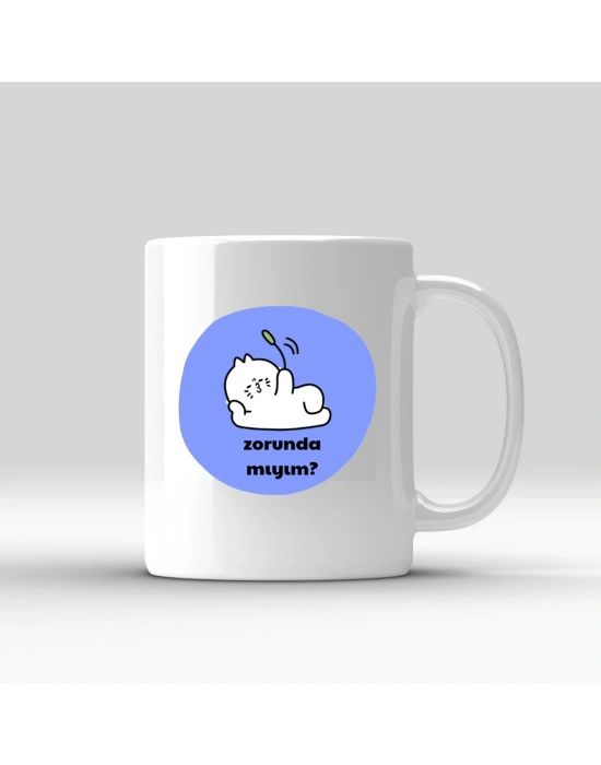 Zorundamıyım Baskılı Konuşan Kupa