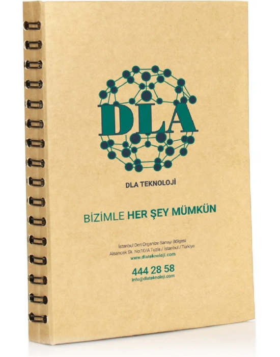 SAMA GİZLİ SPİRALLİ GERİ DÖNÜŞÜMLÜ NOTLUK