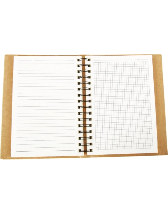 SAMA GİZLİ SPİRALLİ GERİ DÖNÜŞÜMLÜ NOTLUK