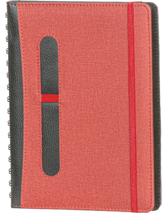 SAVRAN GİZLİ SPİRALLİ TERMO DERİ AJANDA