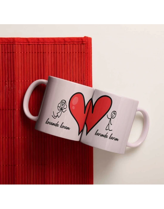 Sevgililer Gününe Özel Baskılı Kupa Bardak
