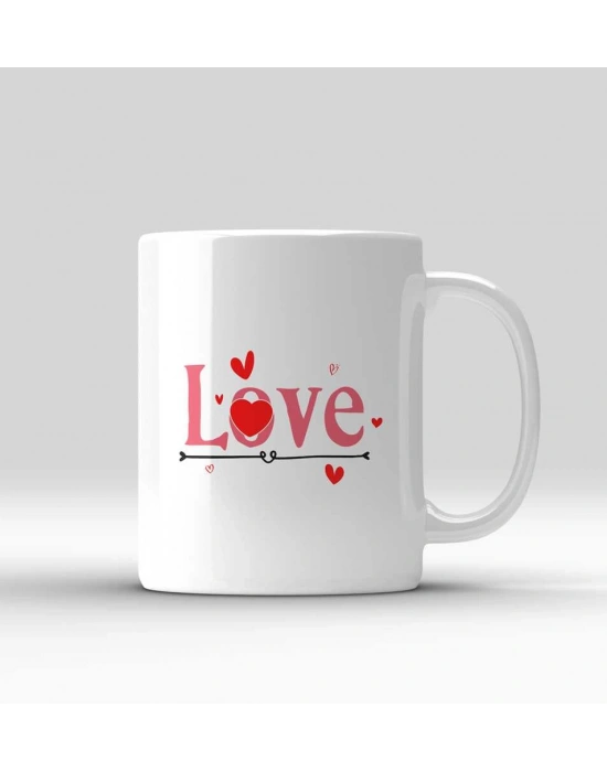 Sevgililer Gününe Özel Baskılı Kupa Bardak