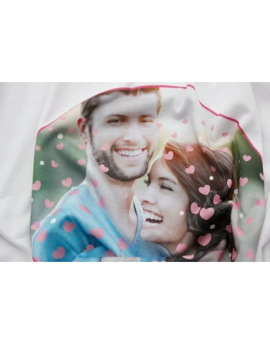 SIFIR & KALIN YAKA SÜBLİMASYON T-SHİRT