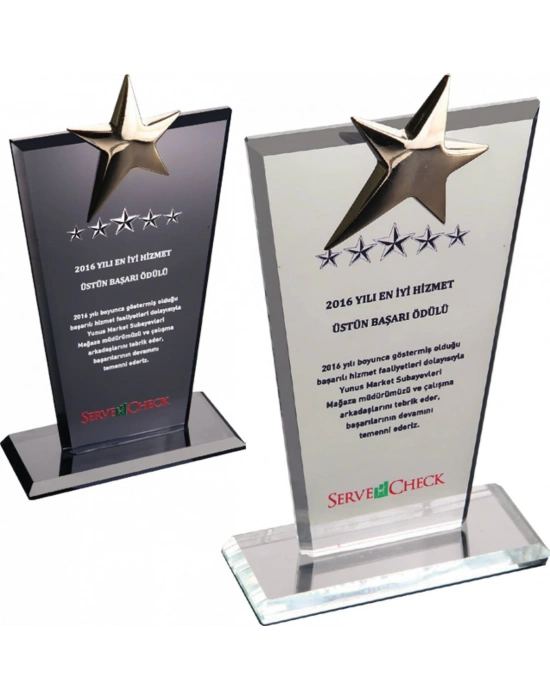 STAR KRİSTAL PLAKET