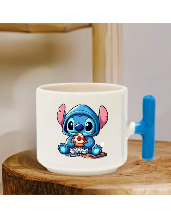 Stitch Baskılı Kupa Bardak