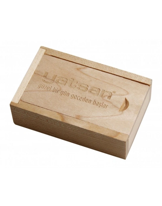 SÜRGÜLÜ AHŞAP USB KUTUSU