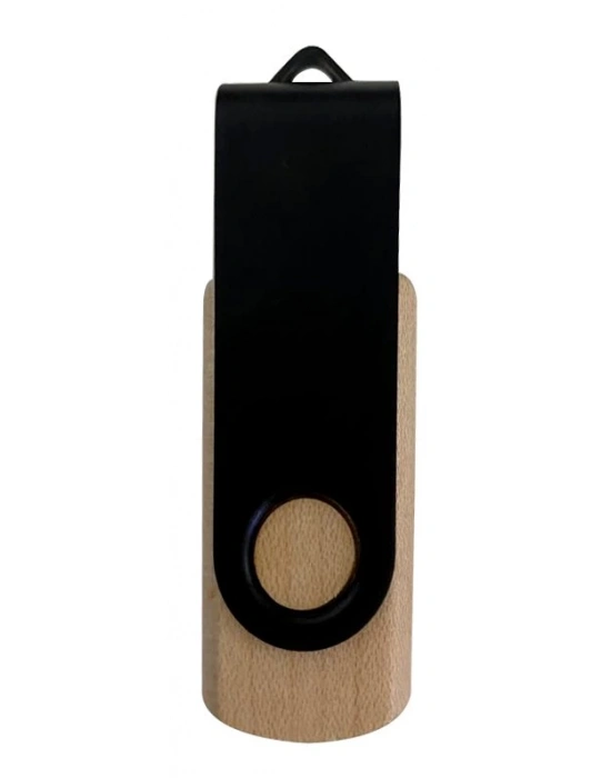 SWİES AHŞAP METAL USB BELLEK