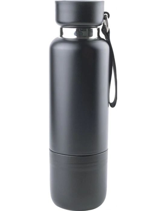 TİMO 500 ML  BARDAKLI METAL TERMOS