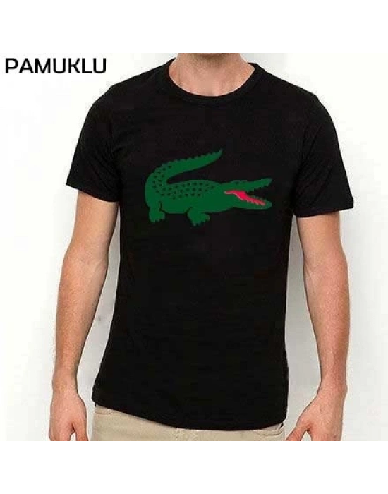 Toptan Baskılı Pamuk Polyester Tişört