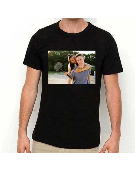 Toptan Baskılı Pamuk Polyester Tişört