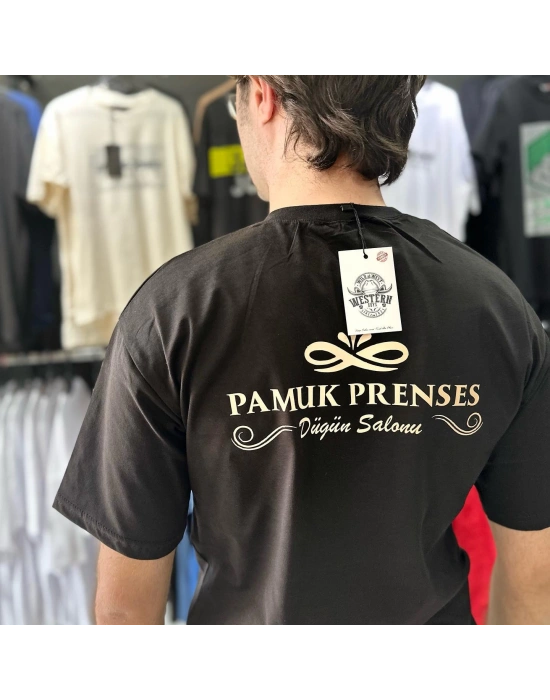 Toptan Baskılı Pamuk Polyester Tişört
