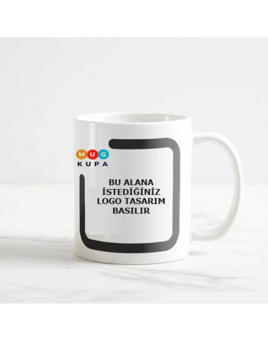 Toptan Baskılı Porselen Kupa Bardak