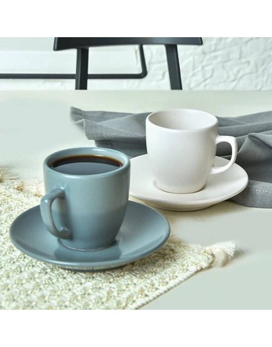 Logo Baskılı Türk Kahvesi Fincanı 6lı