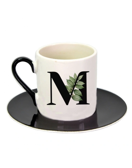 Toptan Logo Baskılı Porselen Türk Kahvesi Fincanı