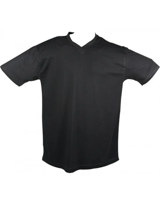 TÜP KESİM V YAKA T-SHİRT