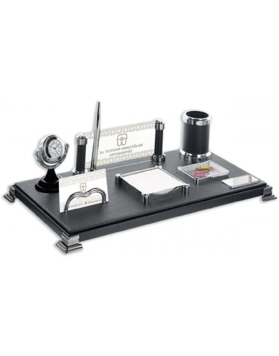 WORLD DERİ MASA SETİ