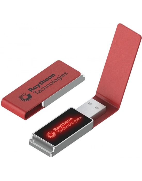 YANMER IŞIKLI DERİ  USB BELLEK