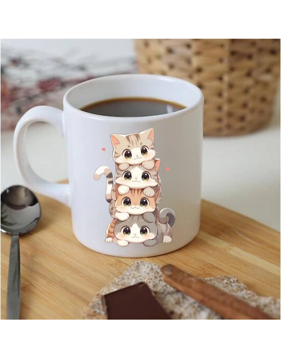 Yaramaz Kedi Baskılı Kupa Bardak