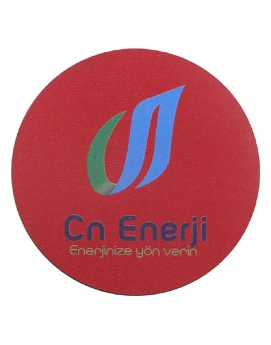 YUVARLAK AHŞAP BARDAK ALTI