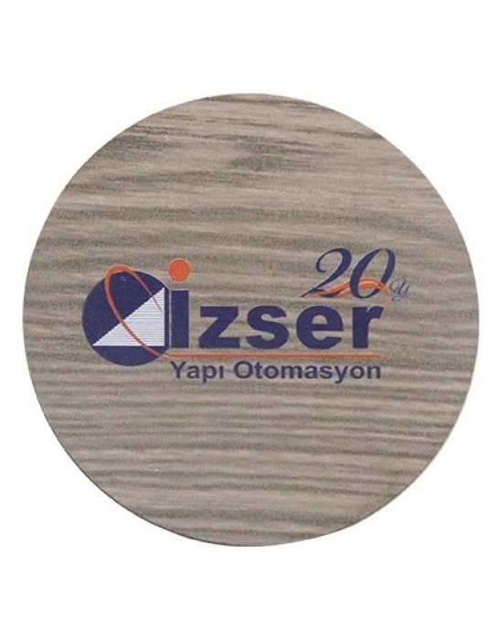 YUVARLAK AHŞAP BARDAK ALTI