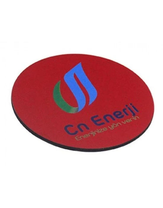 YUVARLAK AHŞAP BARDAK ALTI