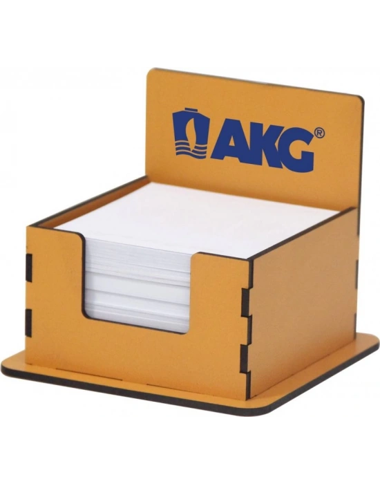 ZELHA AHŞAP KÜP BLOKNOT