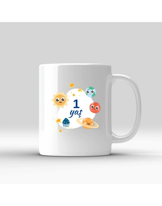 Çocuklar için1 Yaş Baskılı Konuşan Kupa