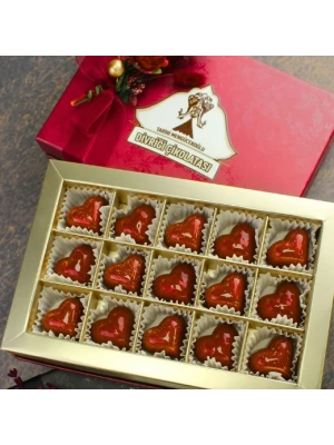 15li Kalpli Artisan Çikolata Kutusu