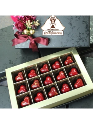 24lü Kalpli Artisan Çikolata Kutusu