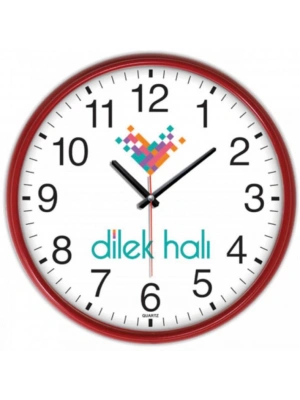39 CM AZBER PLASTİK DUVAR SAATİ