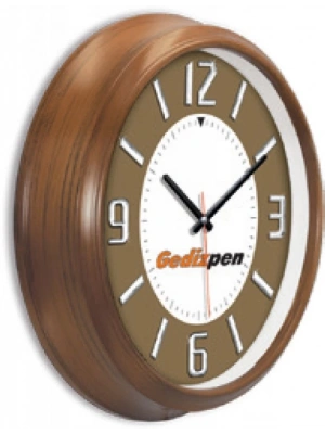 40 CM DURAL PLASTİK DUVAR SAATİ