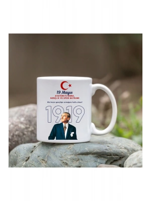 Mug Kupa- 19 Mayıs a Özel Baskılı Kupa (6 Farklı Mode)