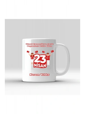 23 Nisan Temalı Çocuklara Özel Kupalar