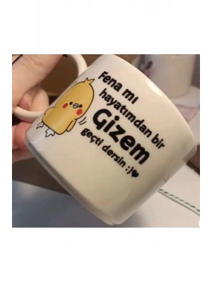 Mug Kupa Esprili Baskılı Kupa Bardak